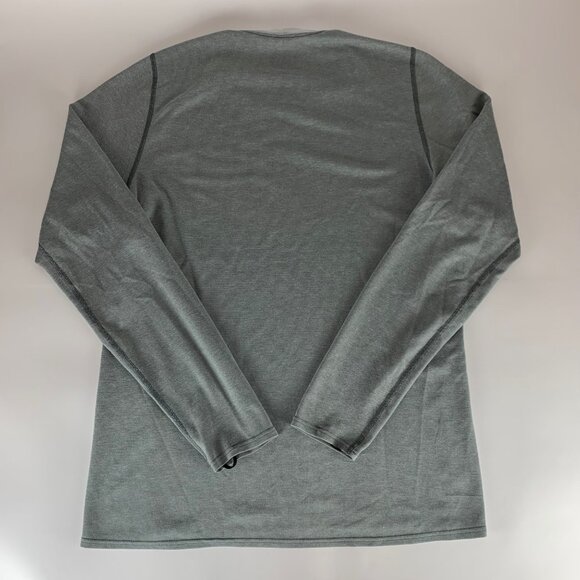 Patagonia Gray Long Sleeve Athletic Thermal Shirt Mens Large - Picture 4 of 4